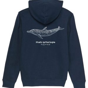 Atlantic Spotted Dolphin - Hoodie - Ocean Deep Blue